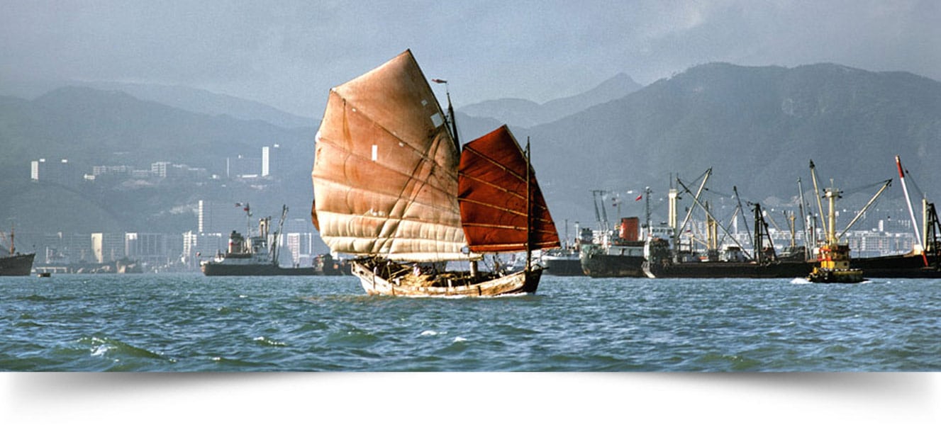 Traditional Chinese Sailing Junk